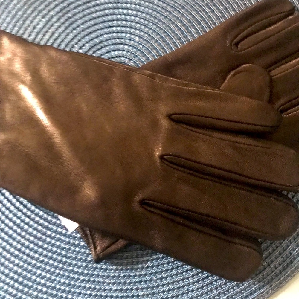 - Beautiful Calvin Klein Men’s Leather Gloves. Size XL. Dark Chocolate Bro…